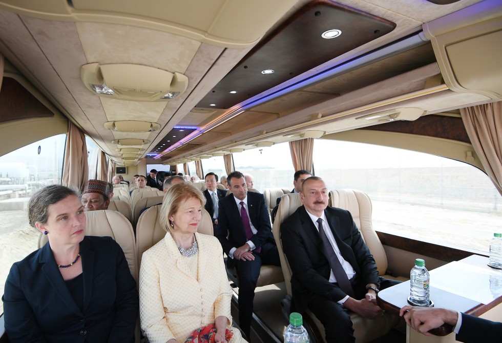 İlham Əliyev Cənub Qaz Dəhlizinin açılış mərasimində  - FOTOLAR